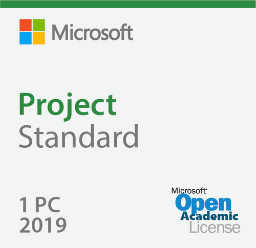 Microsoft Project Standard 2019 - Open Academic