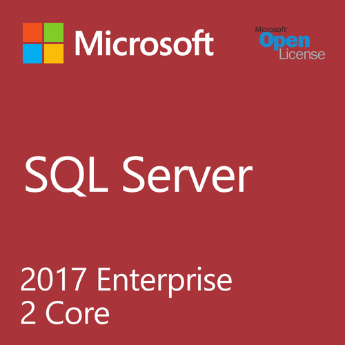 Microsoft SQL Server 2017 Enterprise 2 Core - Open License