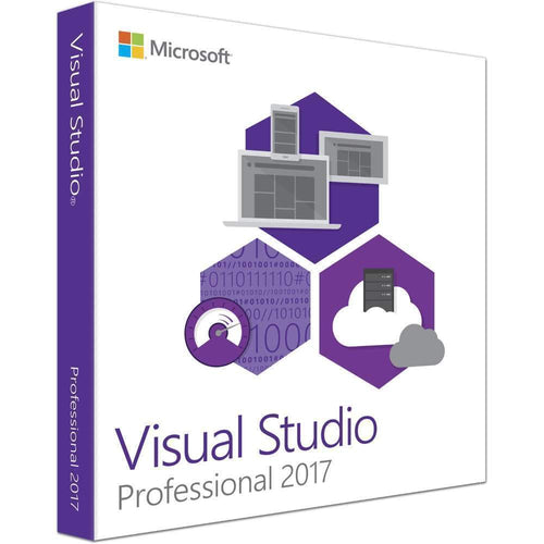 Microsoft Visual Studio Professional 2017 - Open License with MSDN/Software Assurance